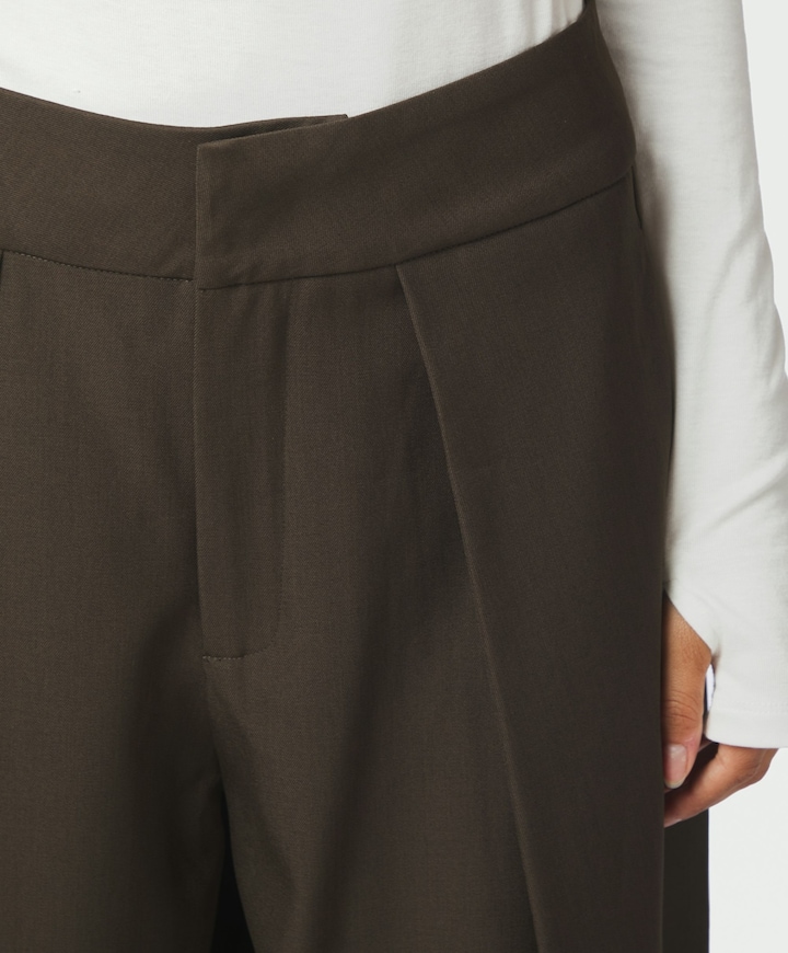 Lucille Structure dames broek bruin
