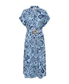 Dames jurk blauw