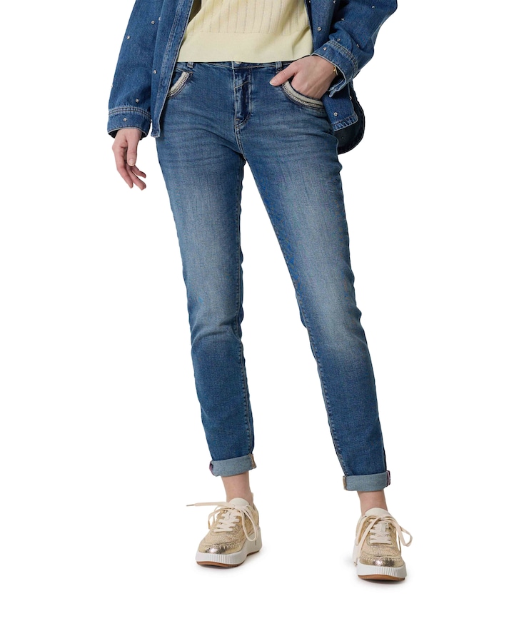 MMNaomi Mateos jeans blauw
