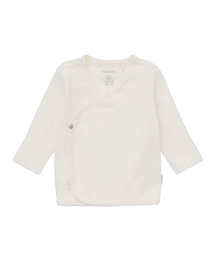 Uniseks longsleeve ecru
