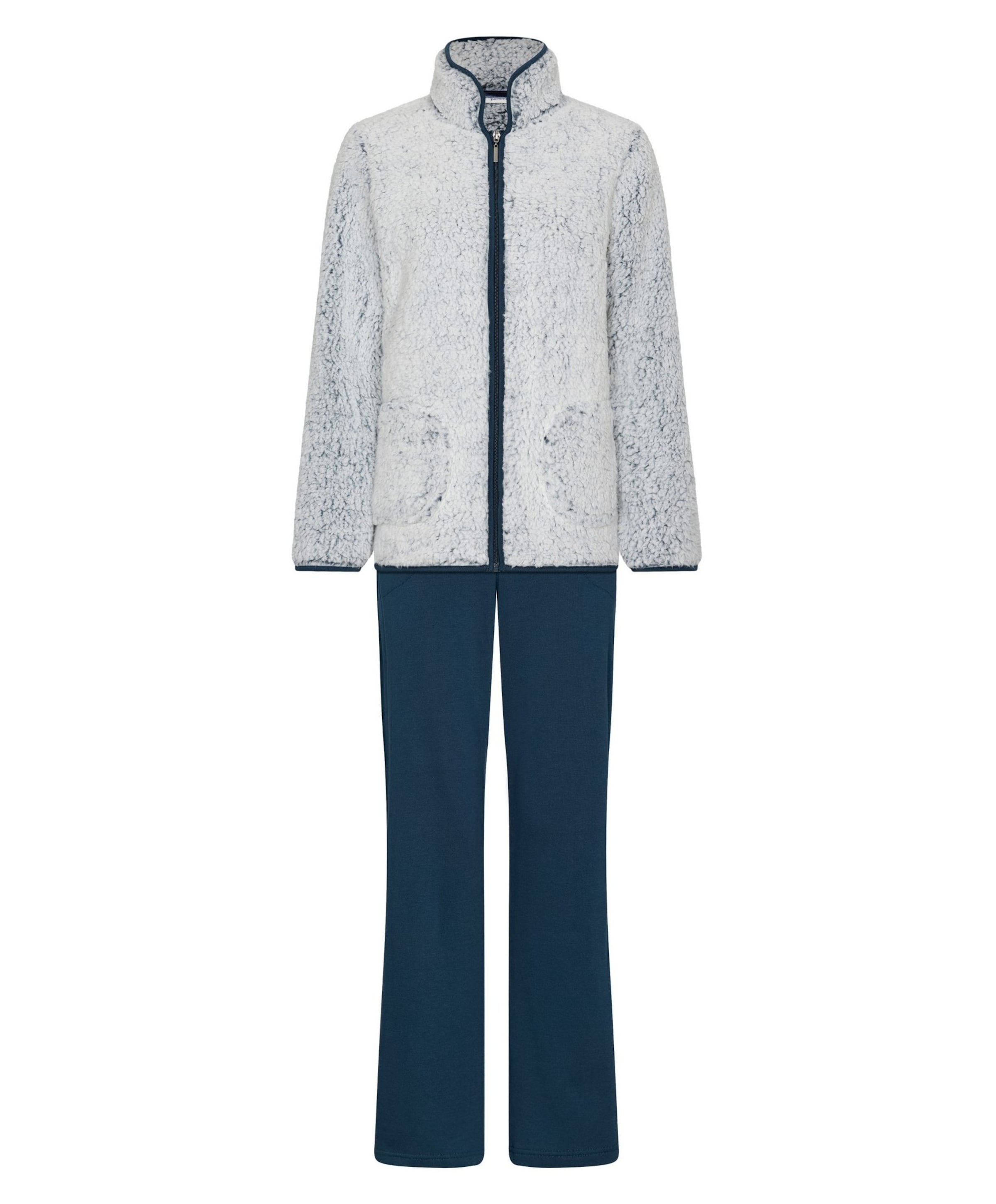 Dames huispak blauw