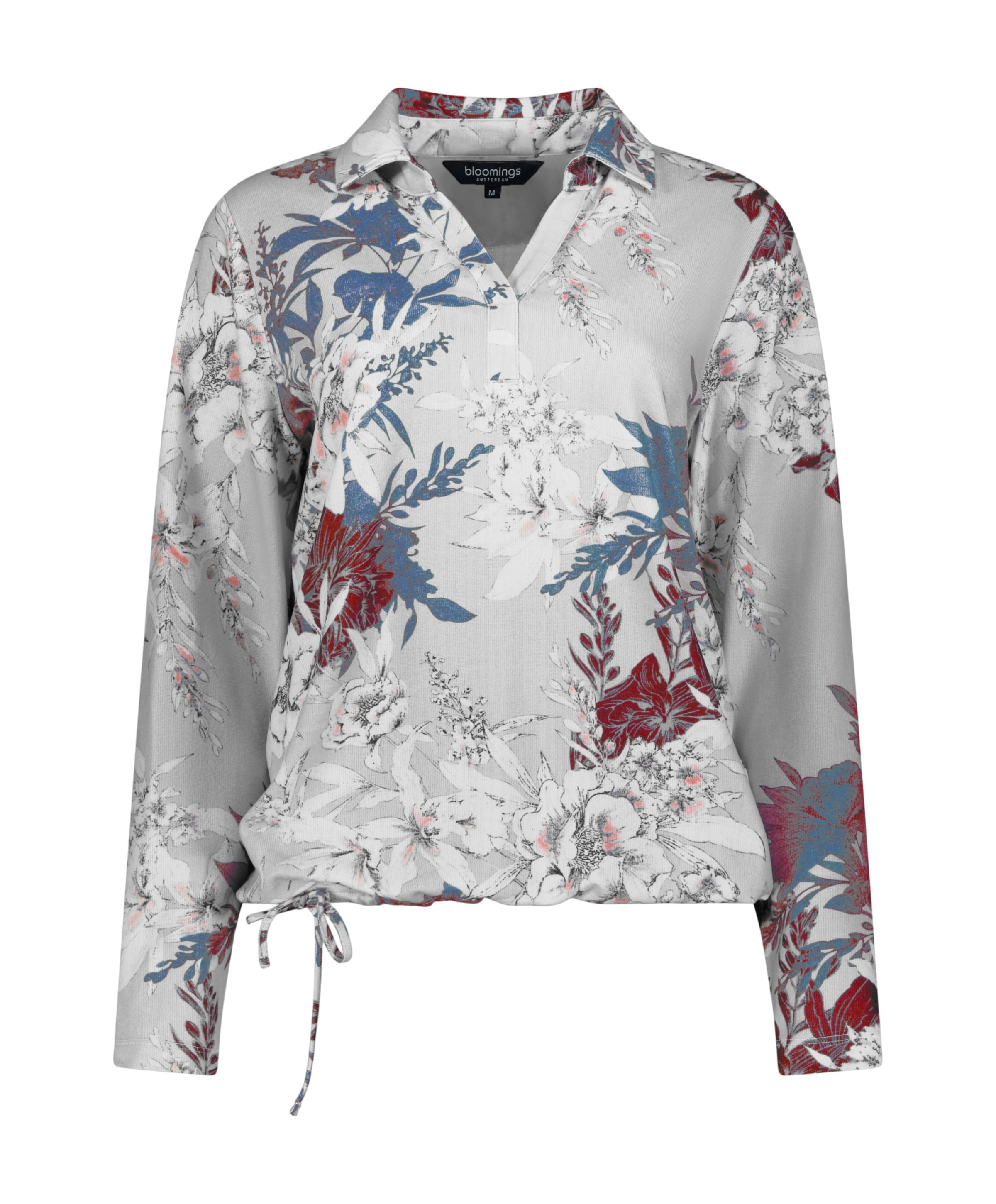 Dames polo grijs