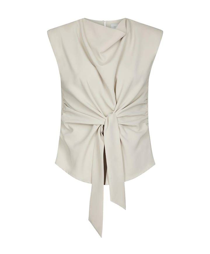 Dames top ecru