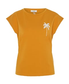 Dames T-shirt geel