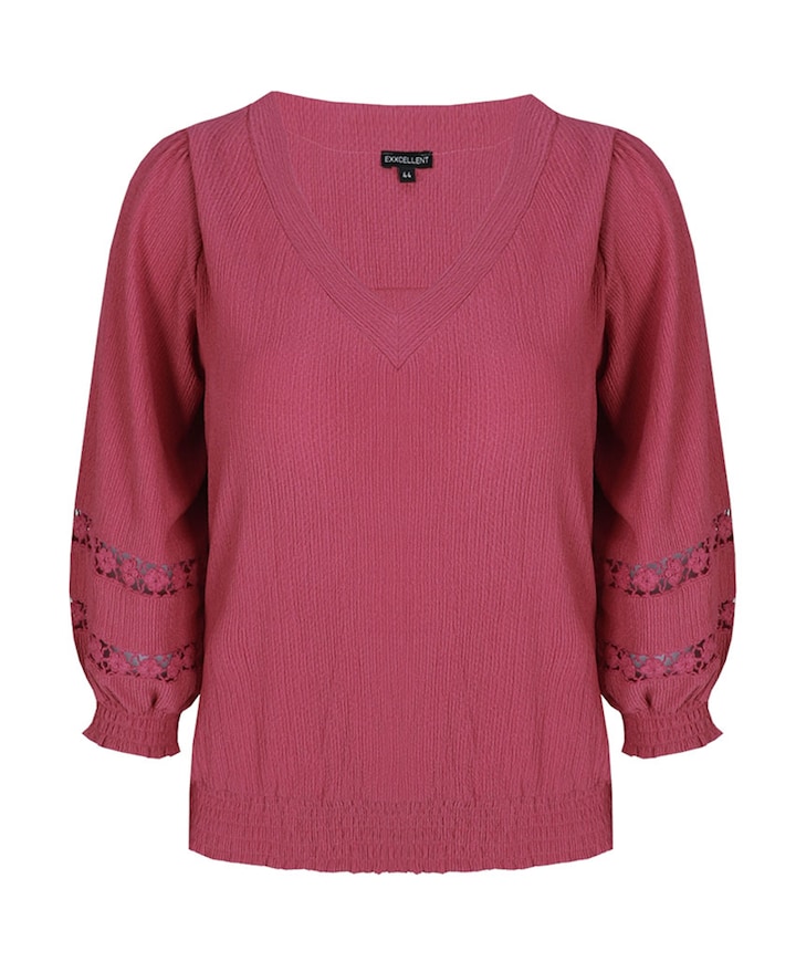Dames top roze