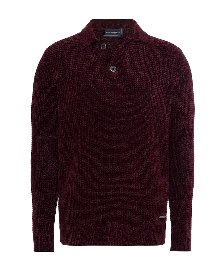 Heren trui bordeaux