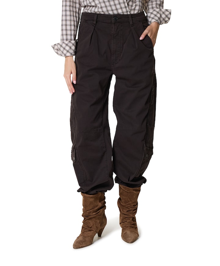 Flight dames broek bruin