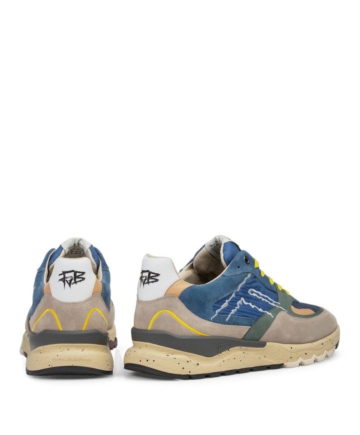 heren sneakers blauw
