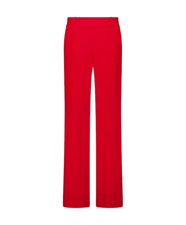 Lexie bonded trousers dames broek rood