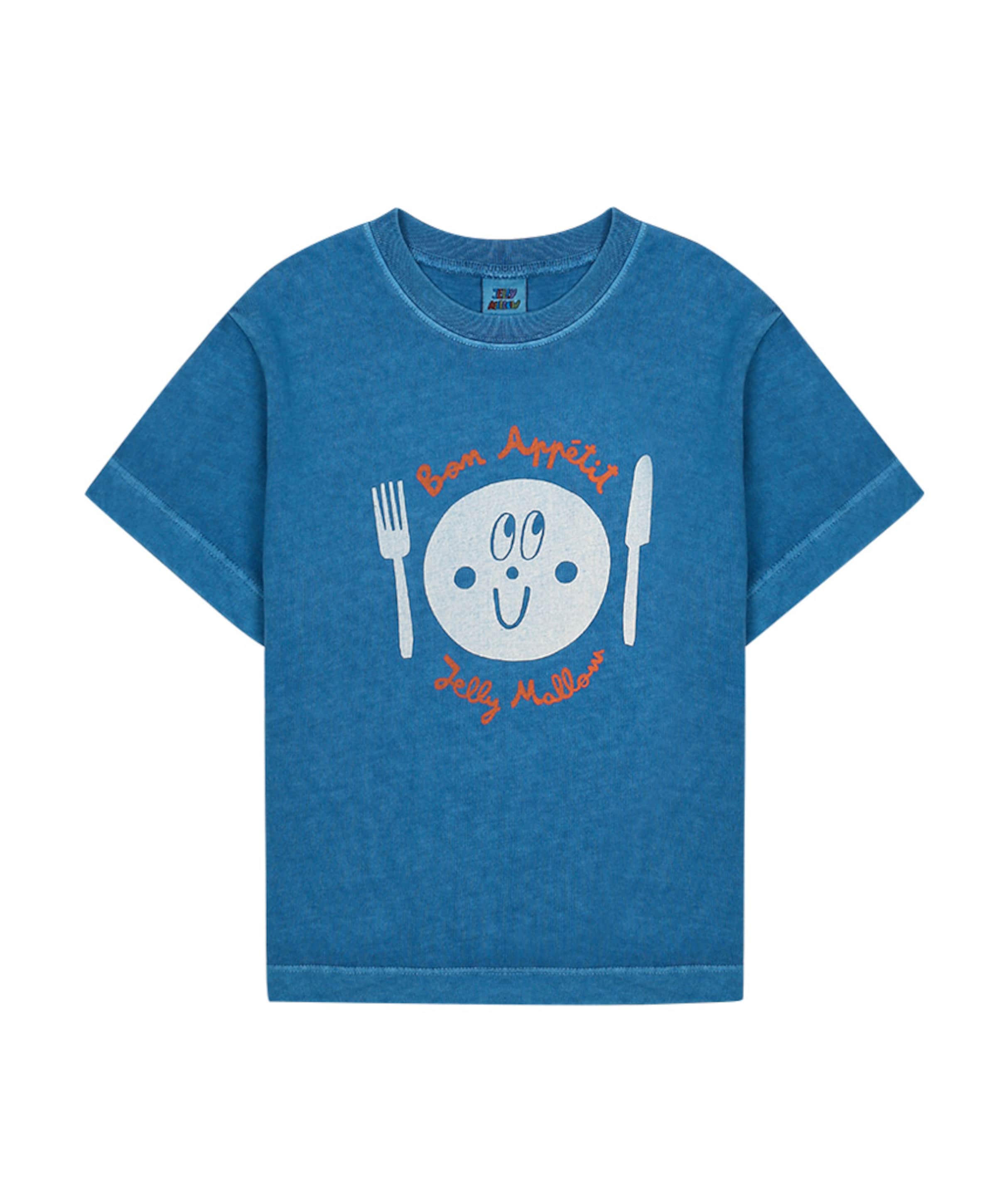 Uniseks T-shirt blauw