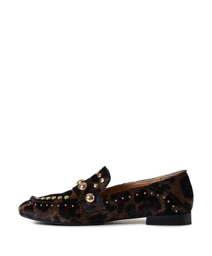 Aisha dames loafers bruin
