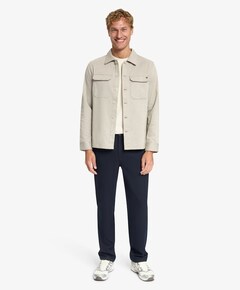 Heren overshirt bruin
