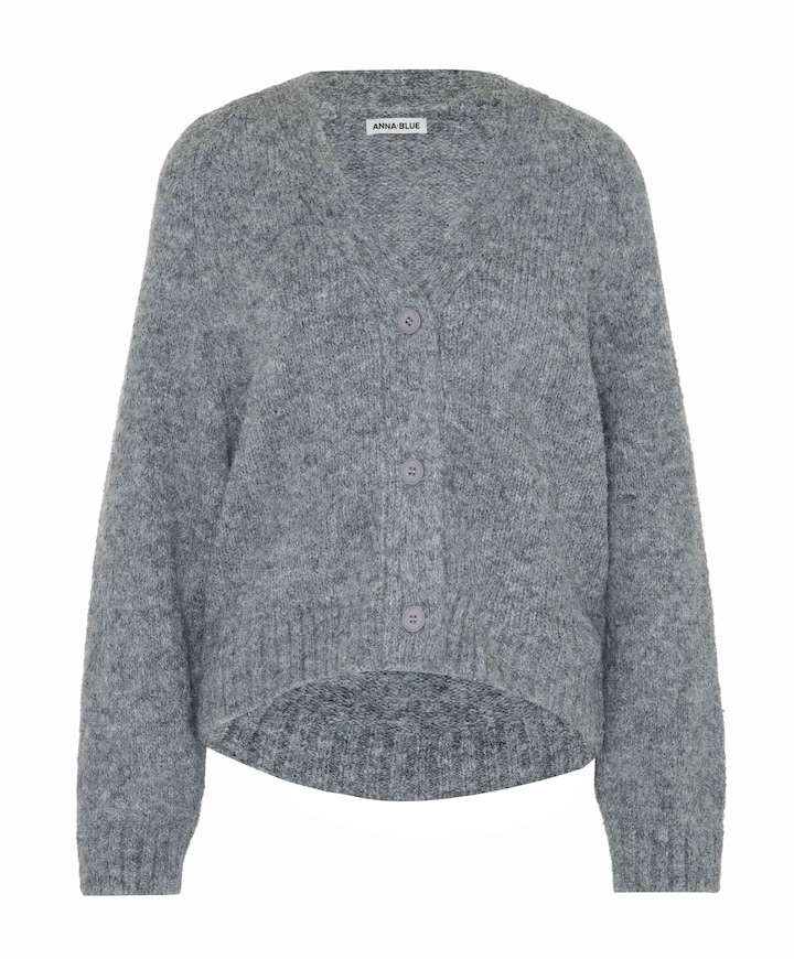 Dames vest grijs