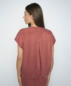 Dames blouse brique
