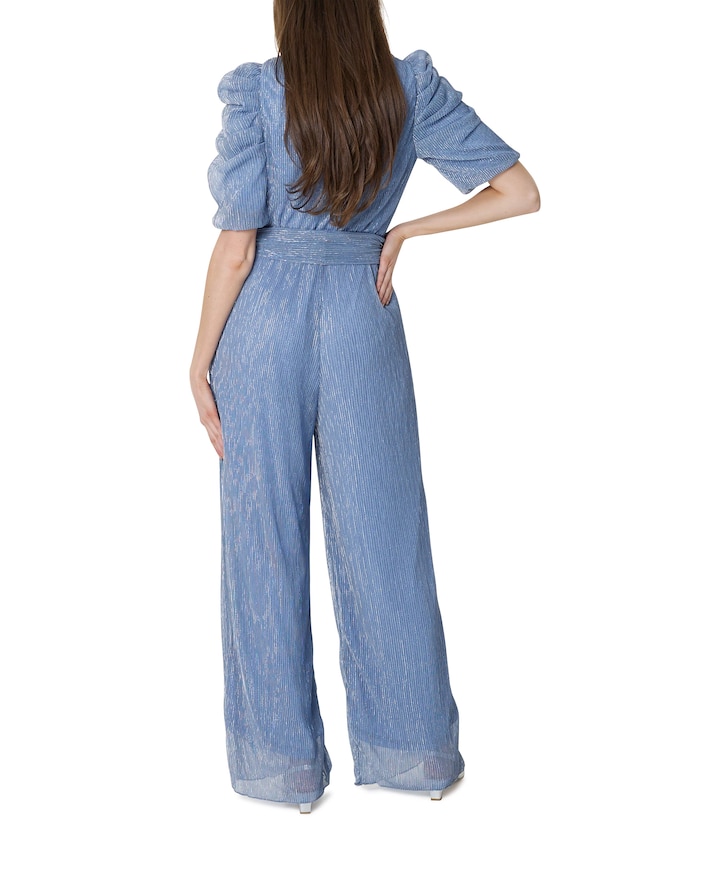 dames jumpsuit blauw
