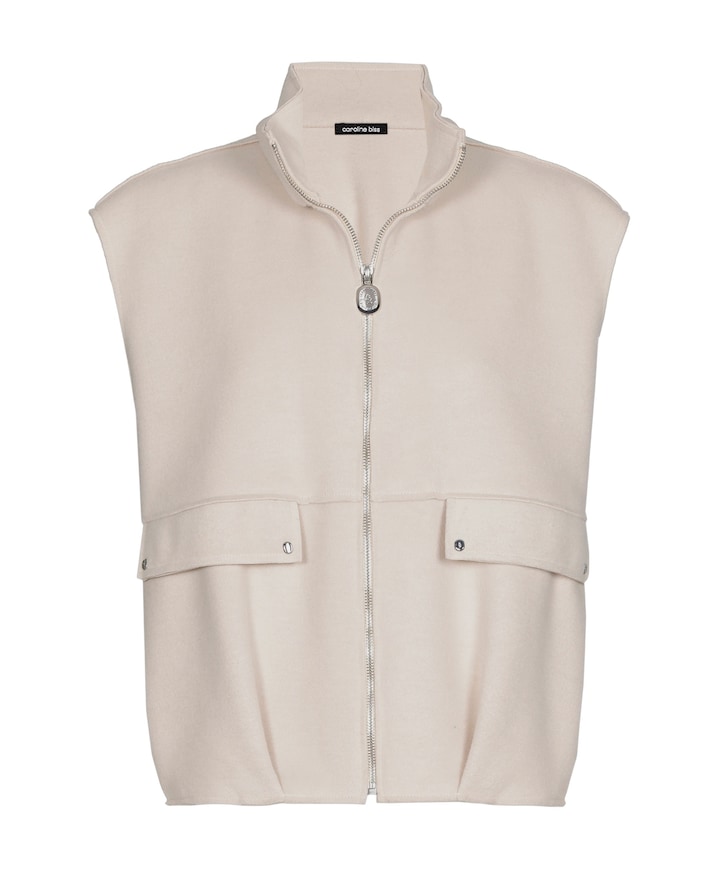 Dames gilet ecru