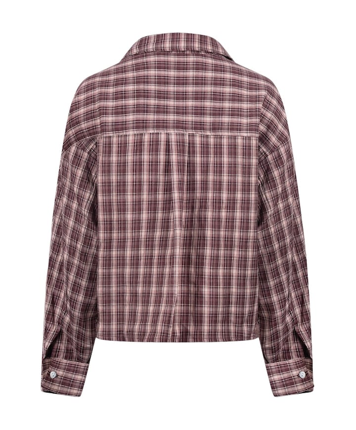 Dames blouse bordeaux