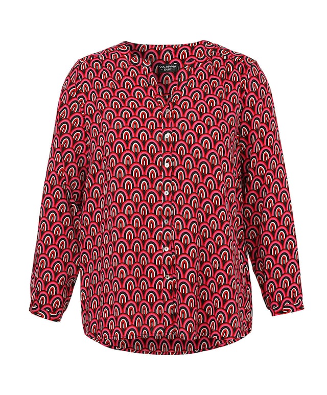 Blouse rood