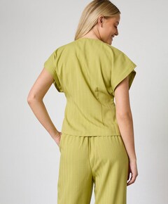 Dames vest groen