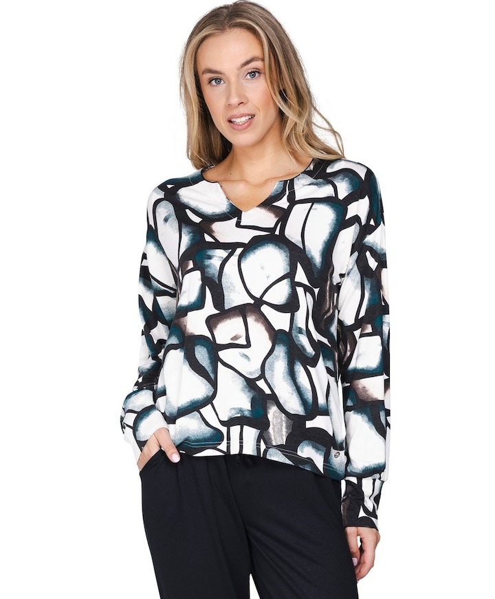Dames pyjamaset zwart