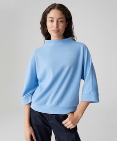 Dames longsleeve blauw