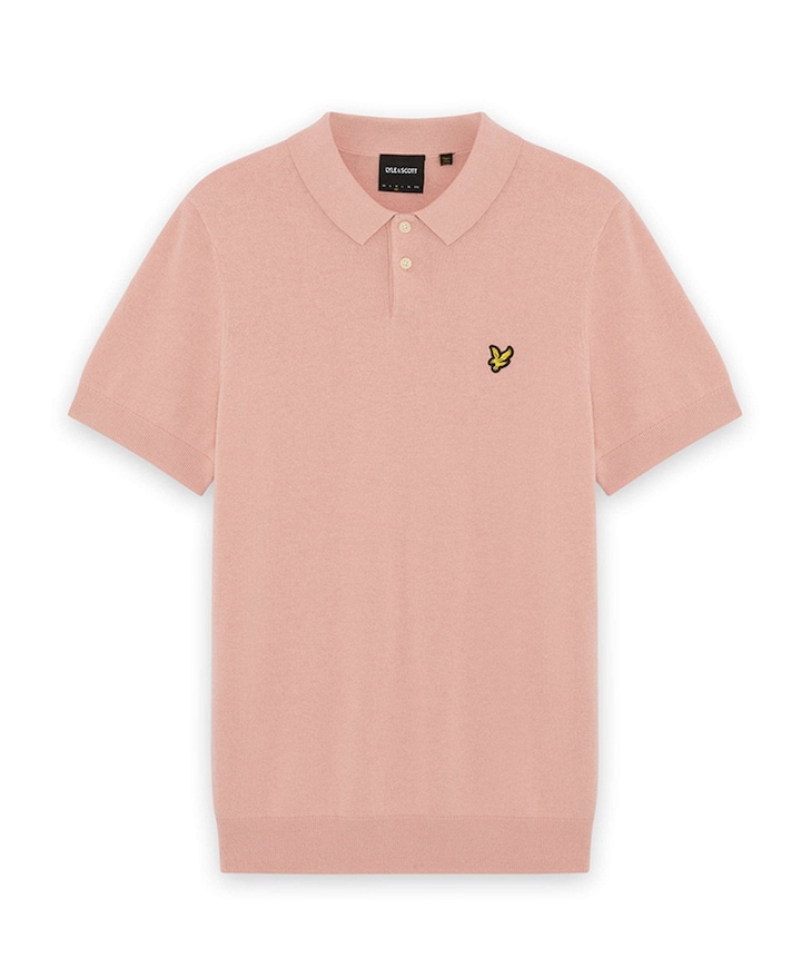 Heren polo roze