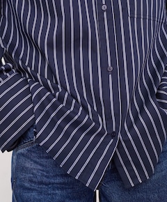 Dames blouse blauw
