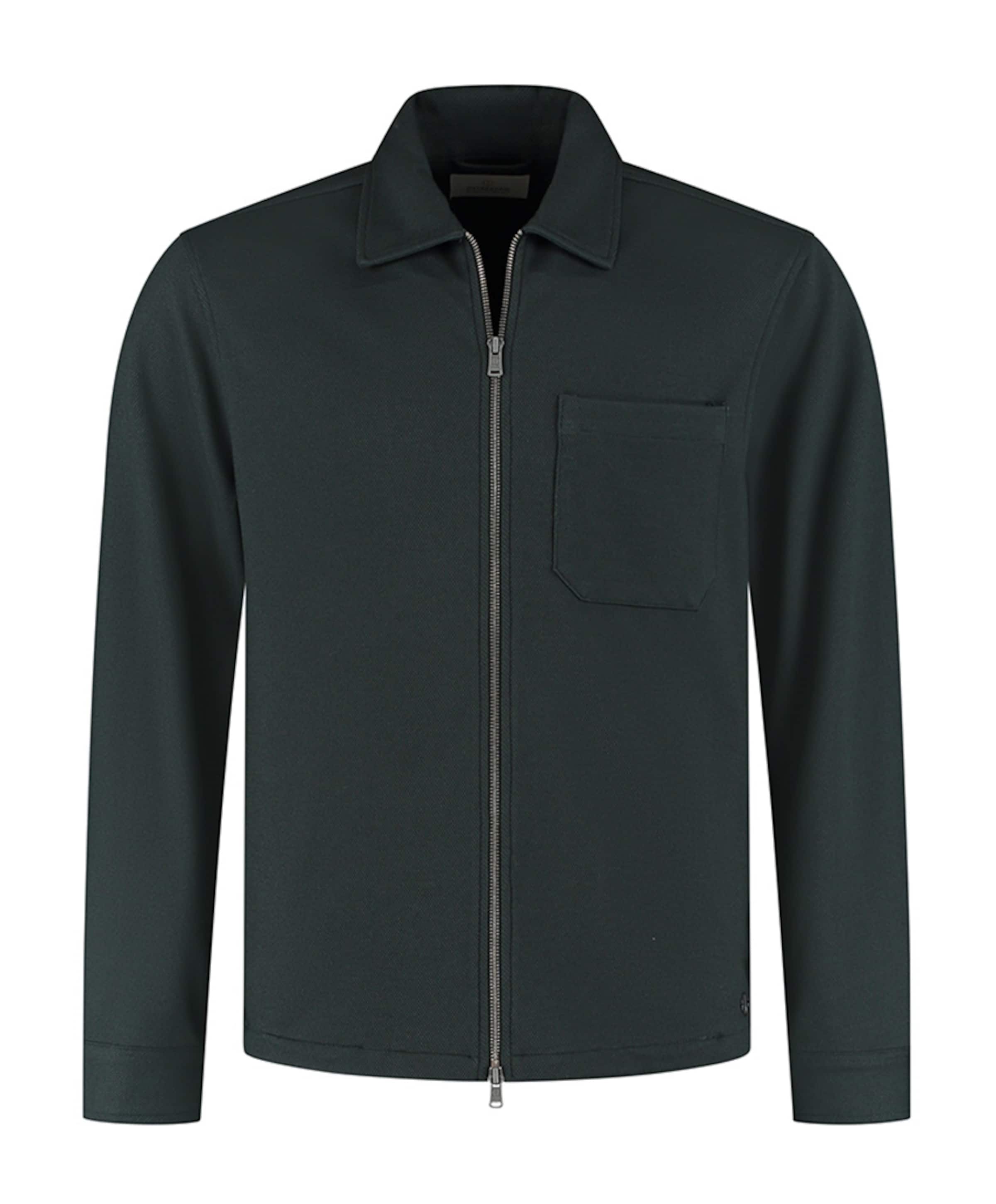 Heren overshirt blauw