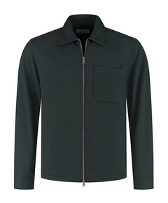 Heren overshirt blauw