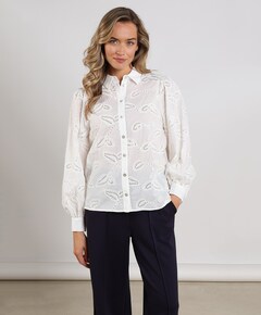 Dames blouse ecru
