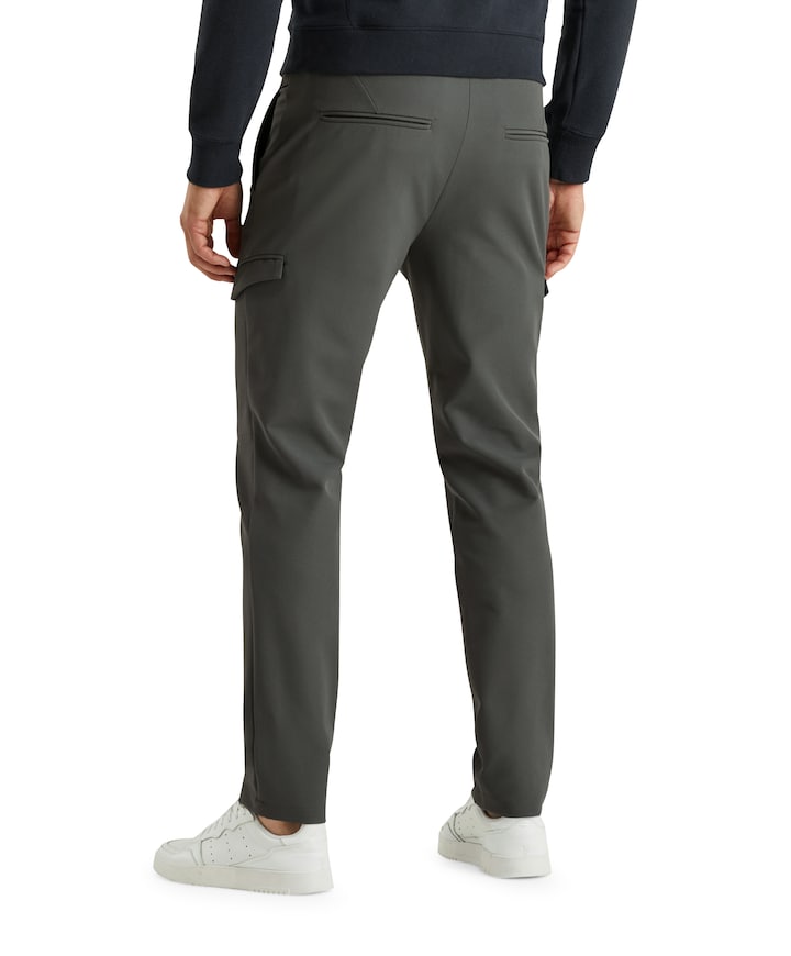 CARGO PANTS JERSEY heren broek grijs