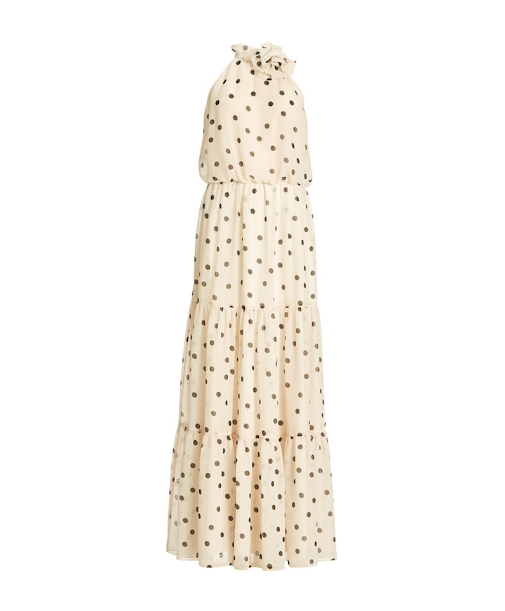 Dames jurk beige
