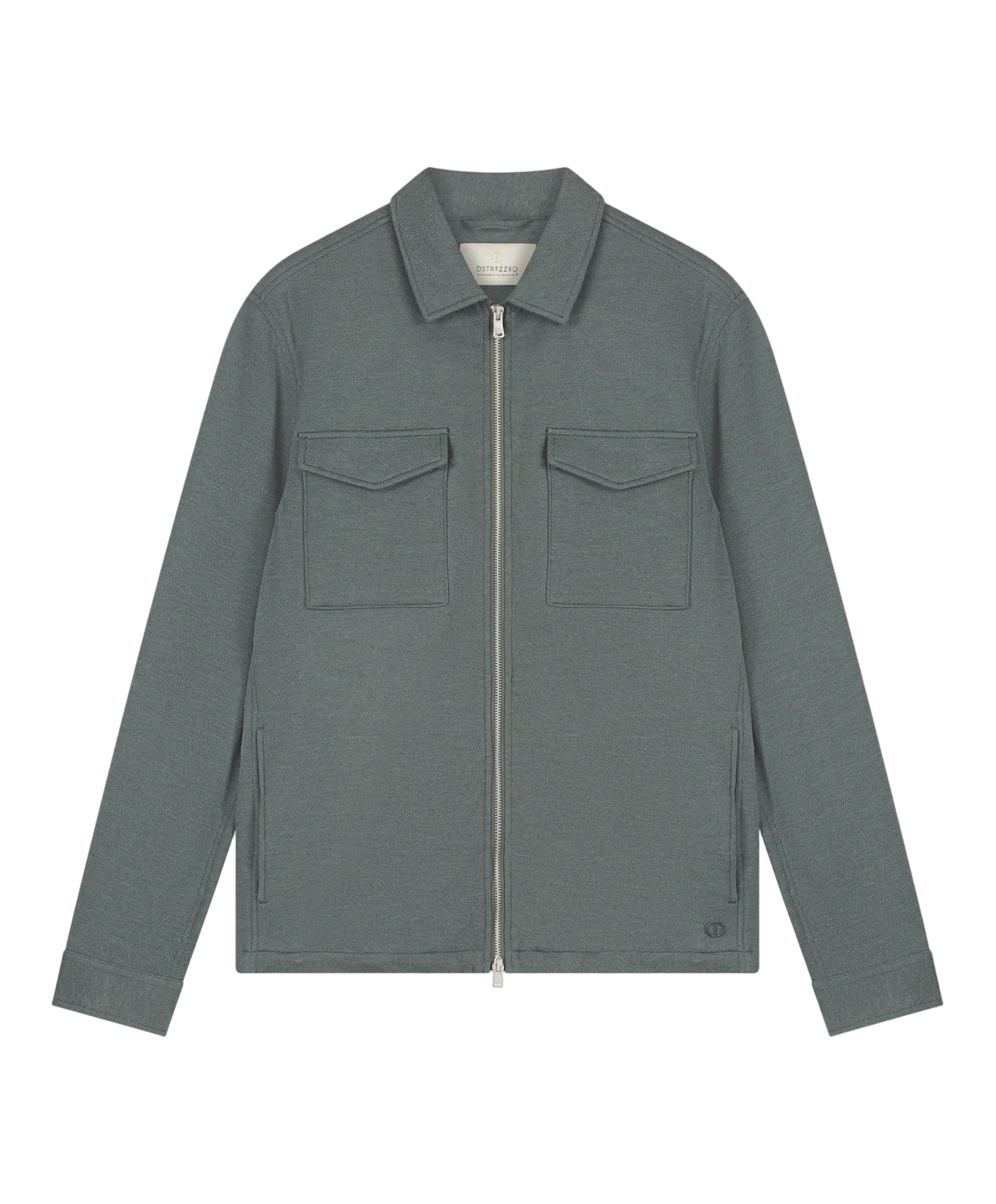 Heren overshirt groen