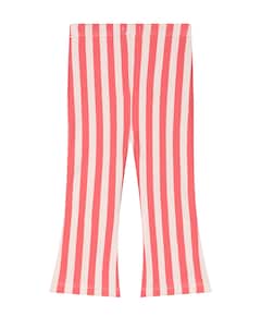 Flared meisjes broek roze
