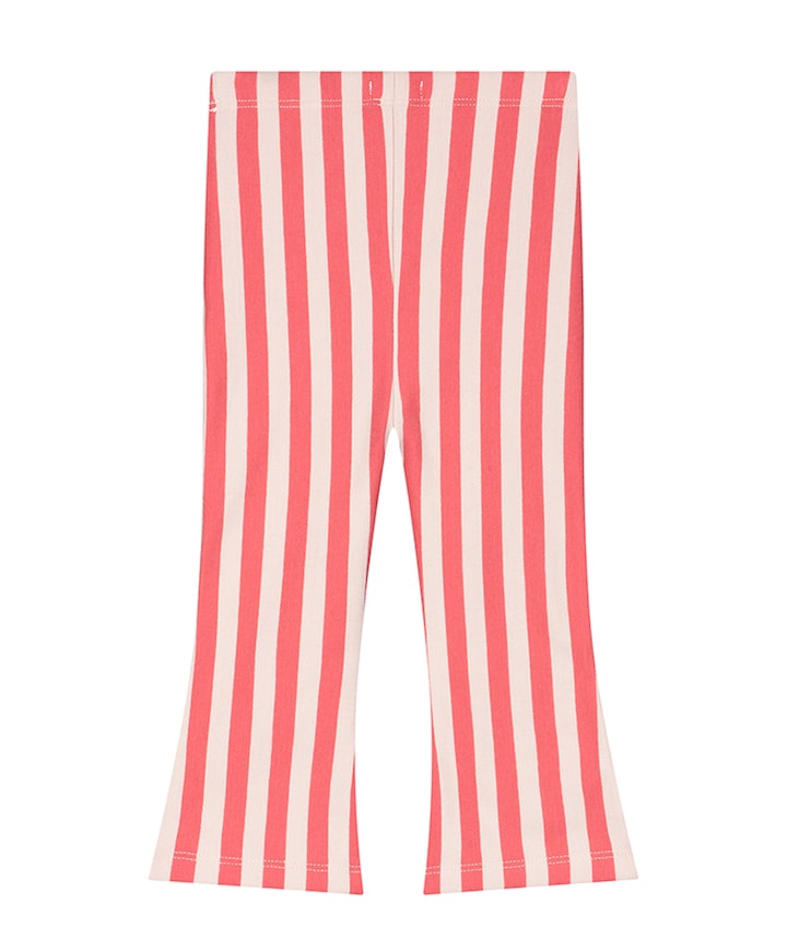 Flared meisjes broek roze