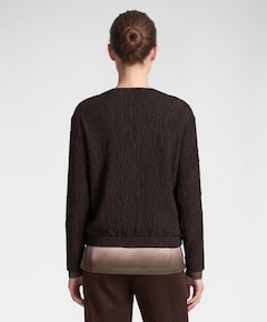 Dames vest bruin