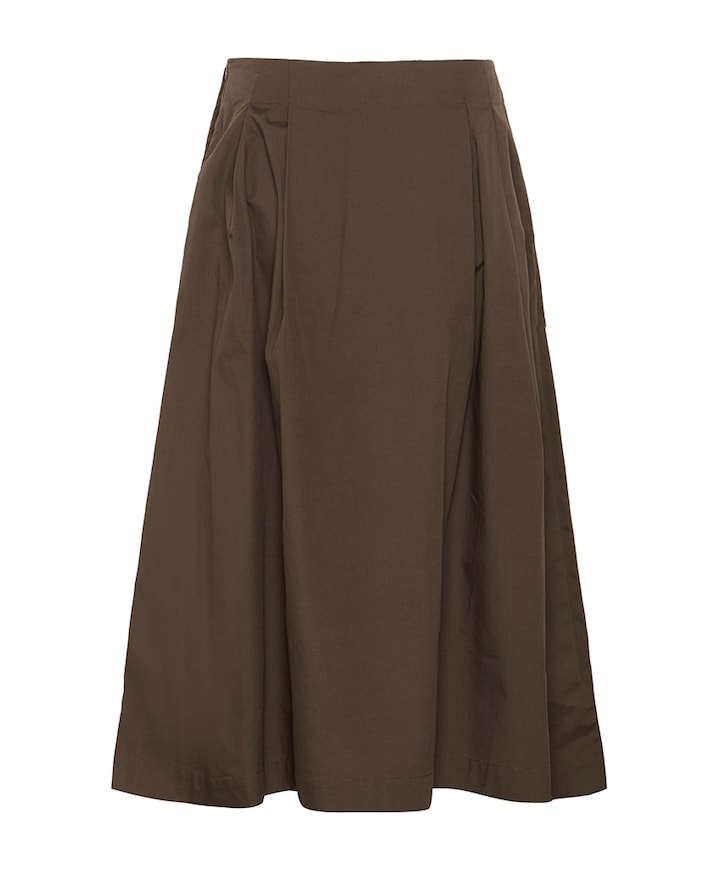 Dames rok bruin