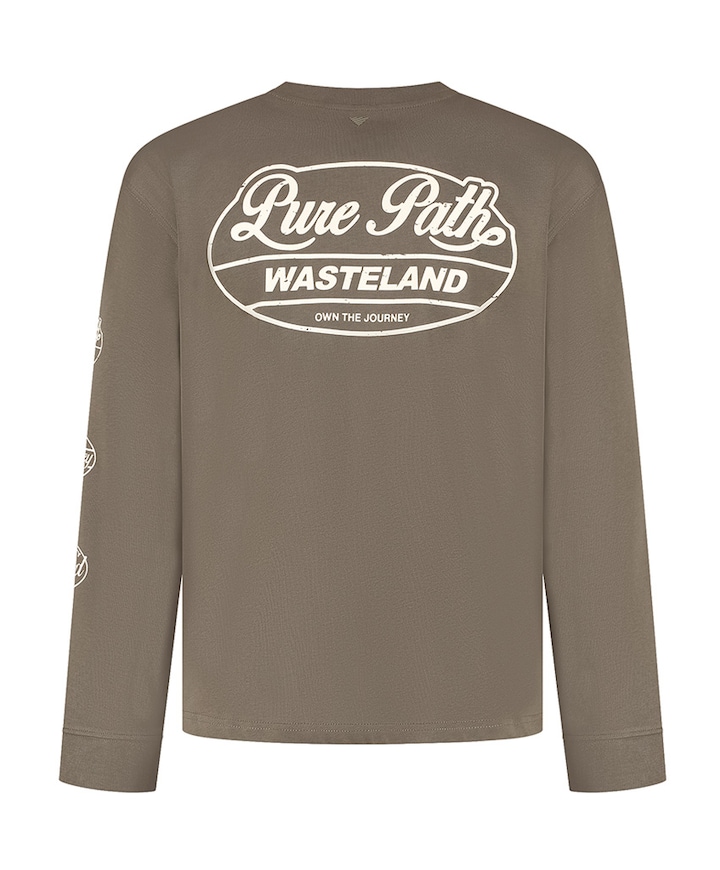 Longsleeve bruin