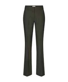 CLARAFV 438 DARK GREEN MELANGE dames pantalon groen