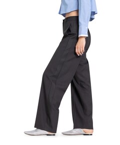 Glam slouch track dames pantalon grijs