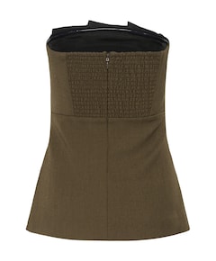 Dames gilet groen