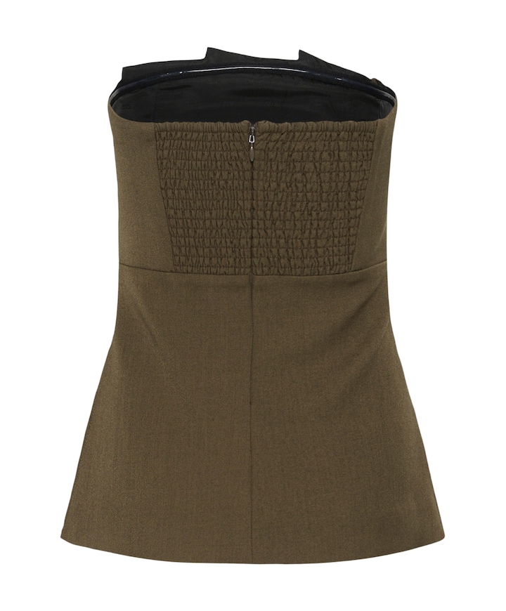 Dames gilet groen