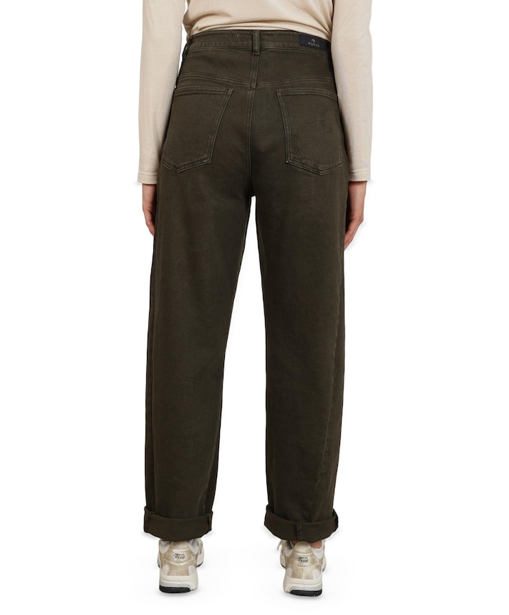 Petra dames jeans groen