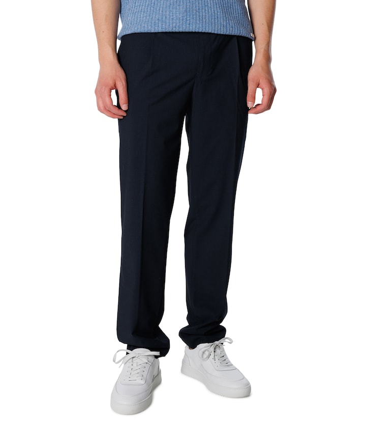 Carlo heren pantalon blauw