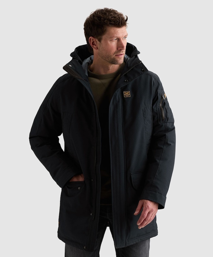 Heren jas blauw