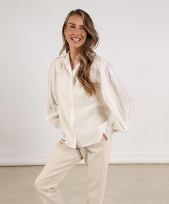 Dames blouse ecru