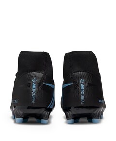 Zm Superfly 10 Acad Fg/mg heren voetbalschoenen zwart
