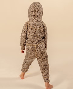 Meisjes pyjamaset bruin