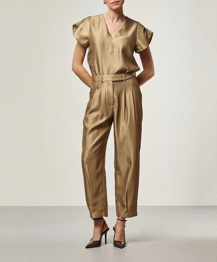 NATALYA VIS 512 dames broek goud