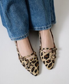 dames ballerina's bruin